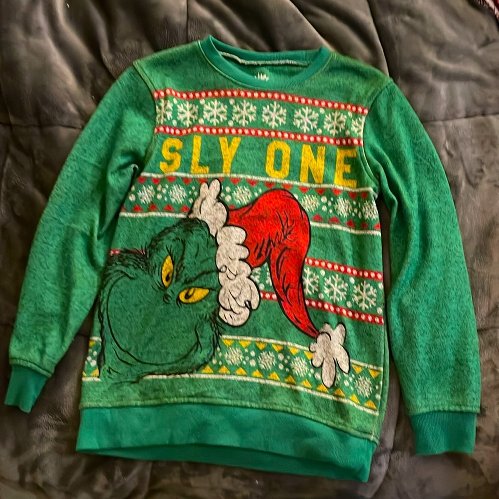 GRINCH ugly Christmas sweater MENS medium